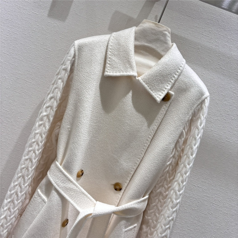 Vanitoo long cashmere wool long coat