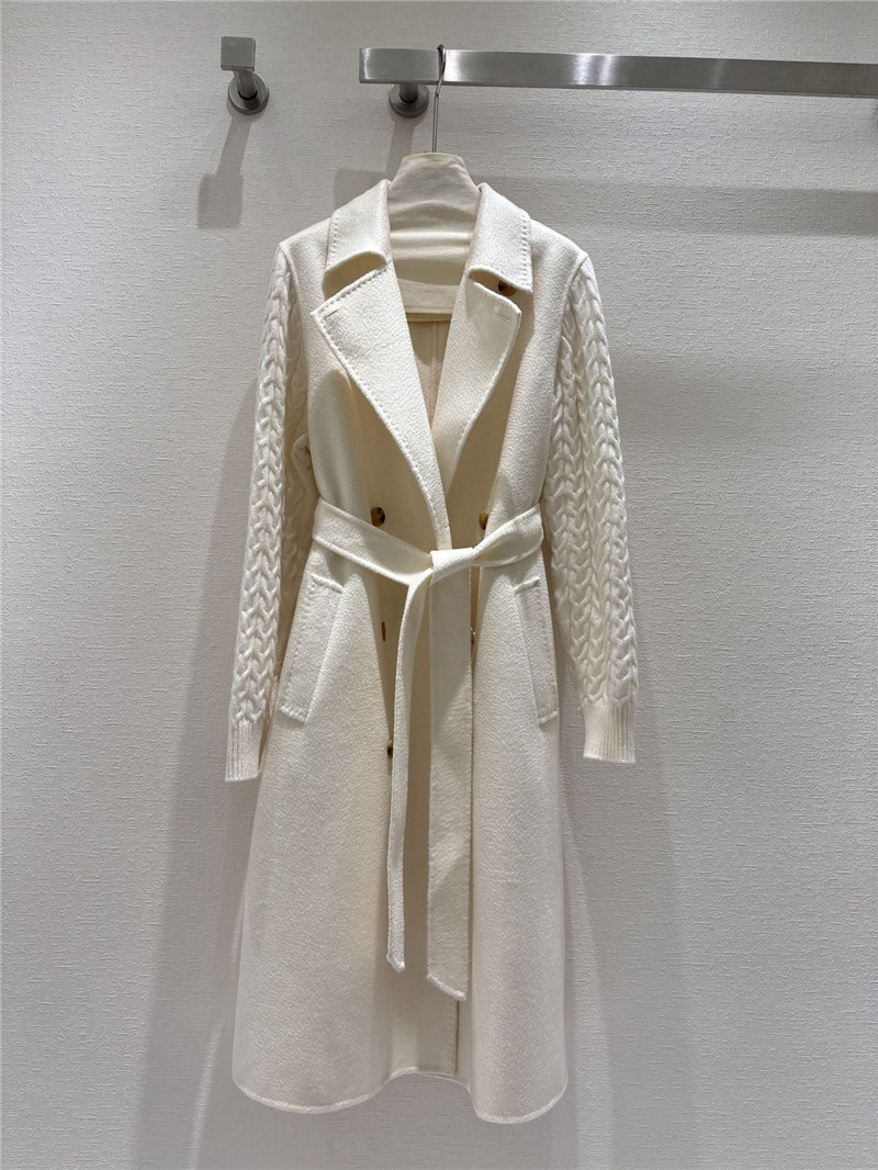 Vanitoo long cashmere wool long coat