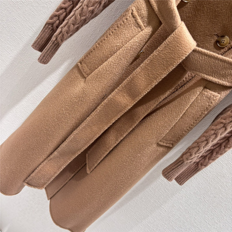 Vanitoo long cashmere wool long coat