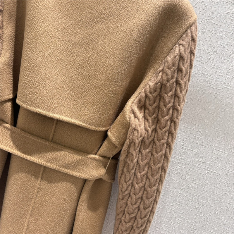 Vanitoo long cashmere wool long coat