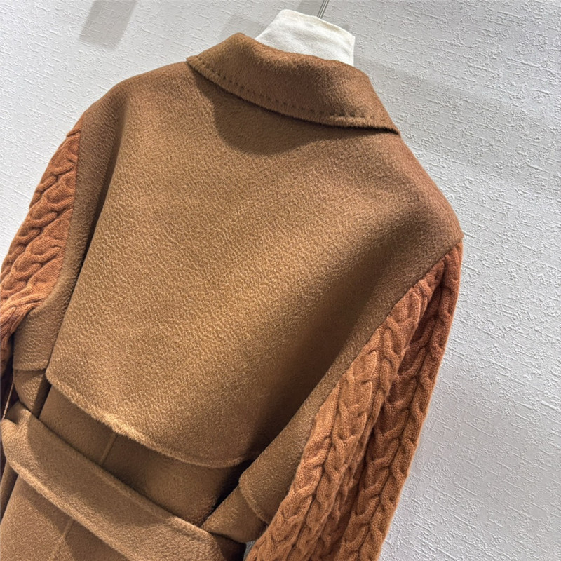 Vanitoo long cashmere wool long coat