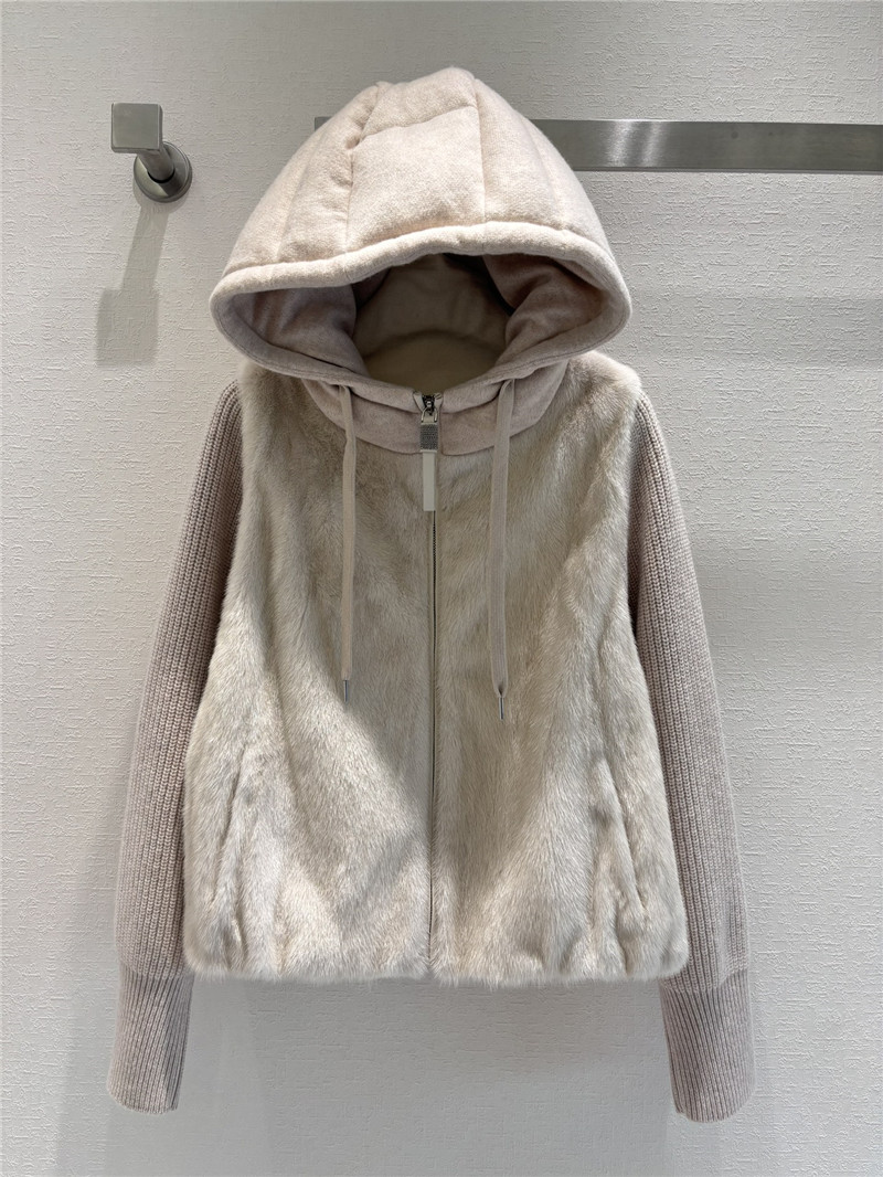 L0r0 P1ana mink cashmere coat