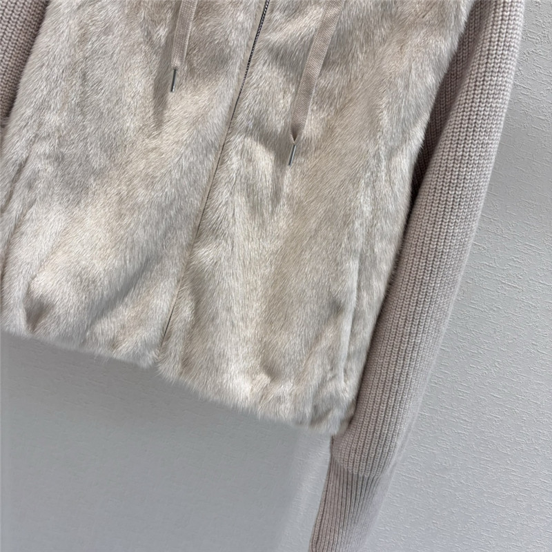 L0r0 P1ana mink cashmere coat