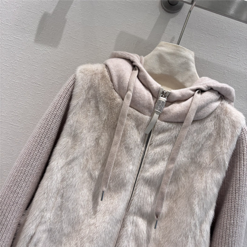 L0r0 P1ana mink cashmere coat