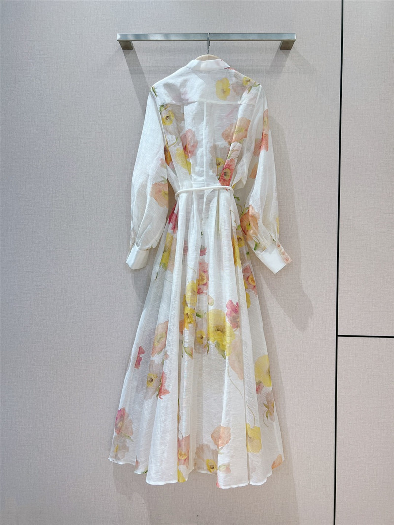 zimm shirt jacket balloon sleeve dress