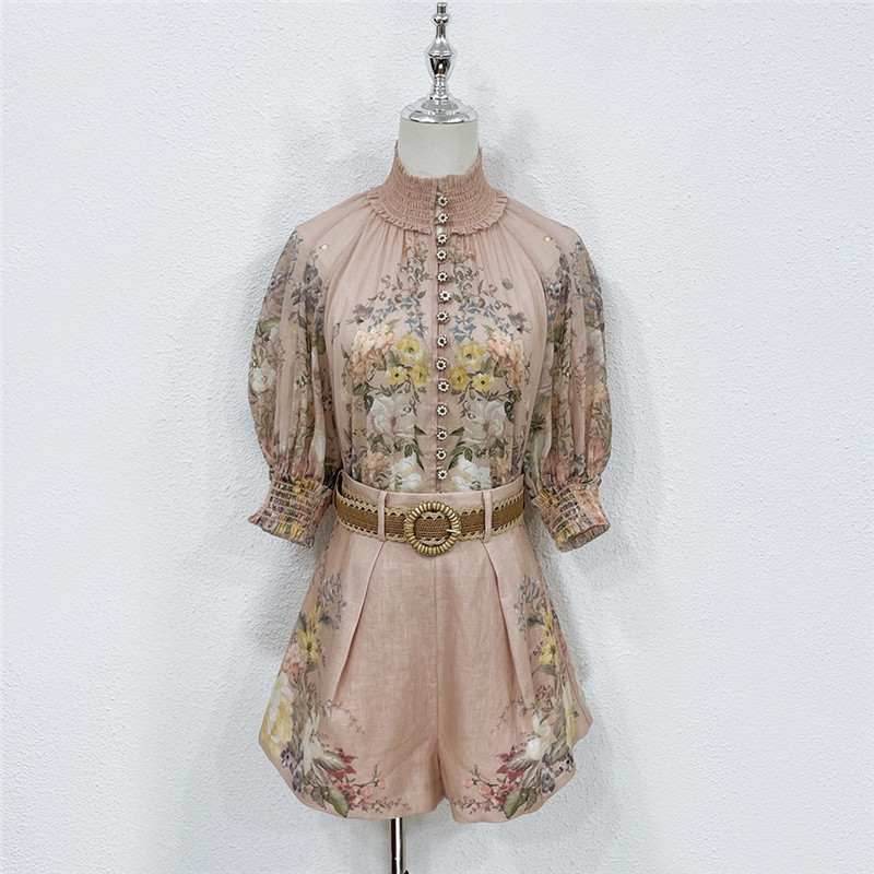 zimm short sleeve top suit