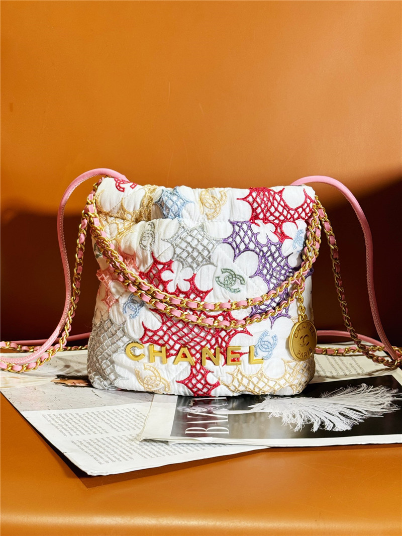 Chanel Flower Patterns Mini 22 Bag