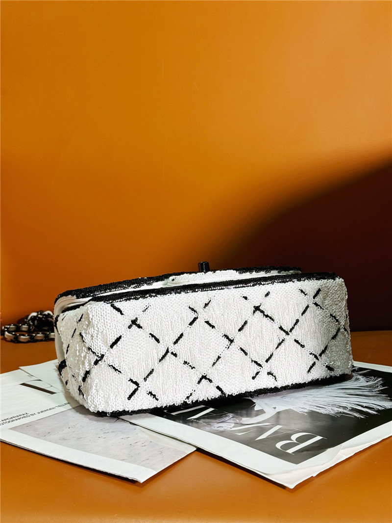 Ch**el sequin cf bag small