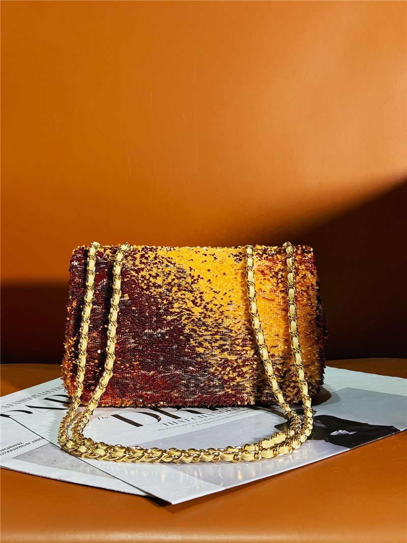 Ch**el sequin cf bag
