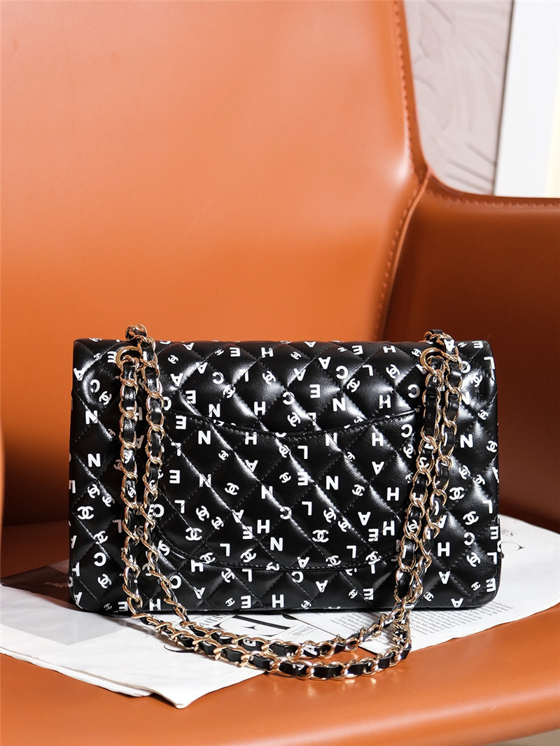 Ch**el limited edition graffiti letter cf bag