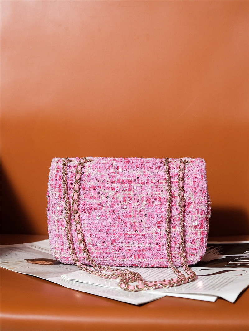 Ch**el sequins cf bag