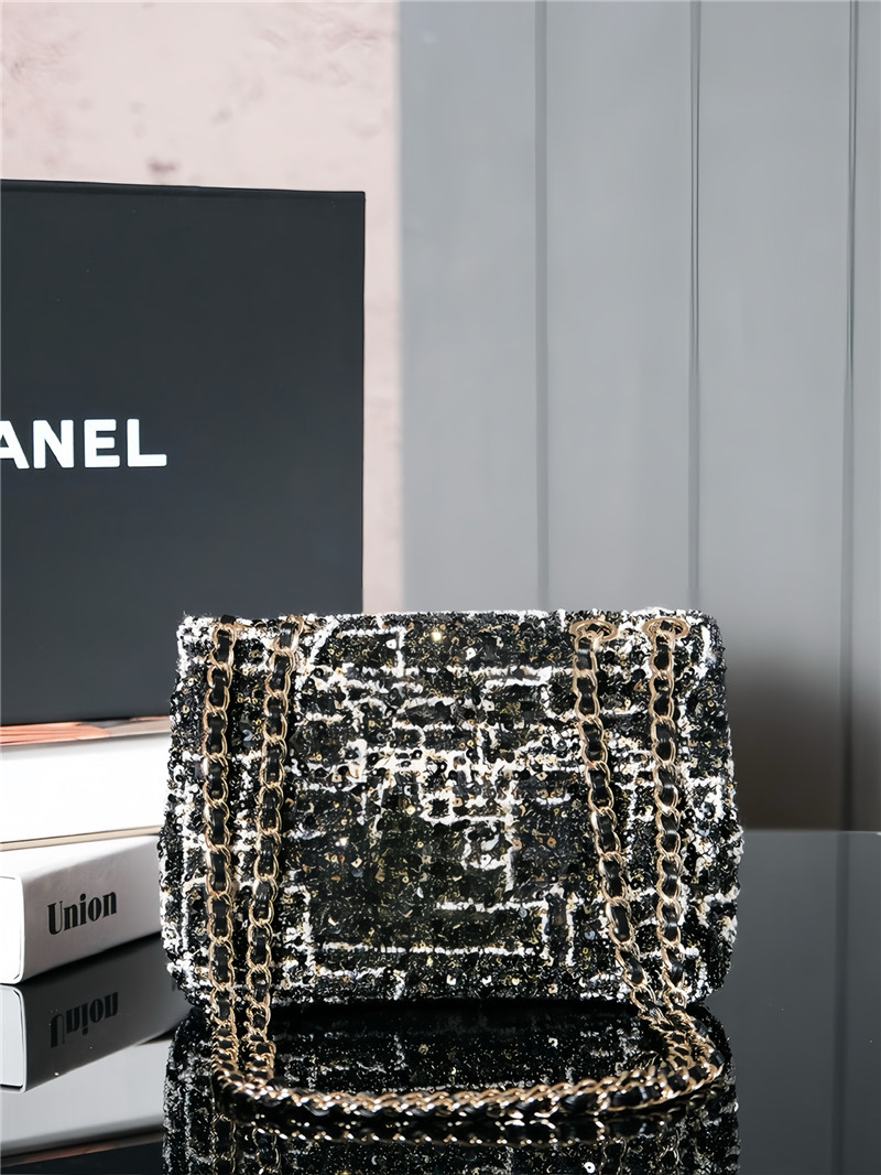 Ch**el sequins cf bag
