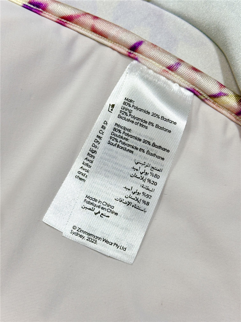 zimm ripple ruffle halter one-piece swimsuit