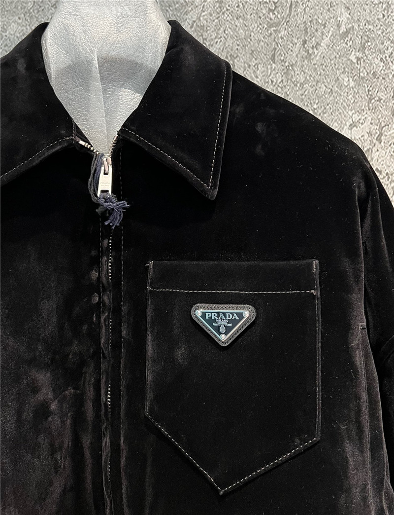 Prada Velvet Short Jacket