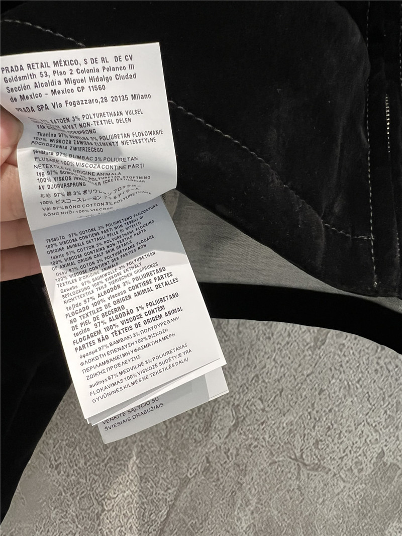 Prada Velvet Short Jacket