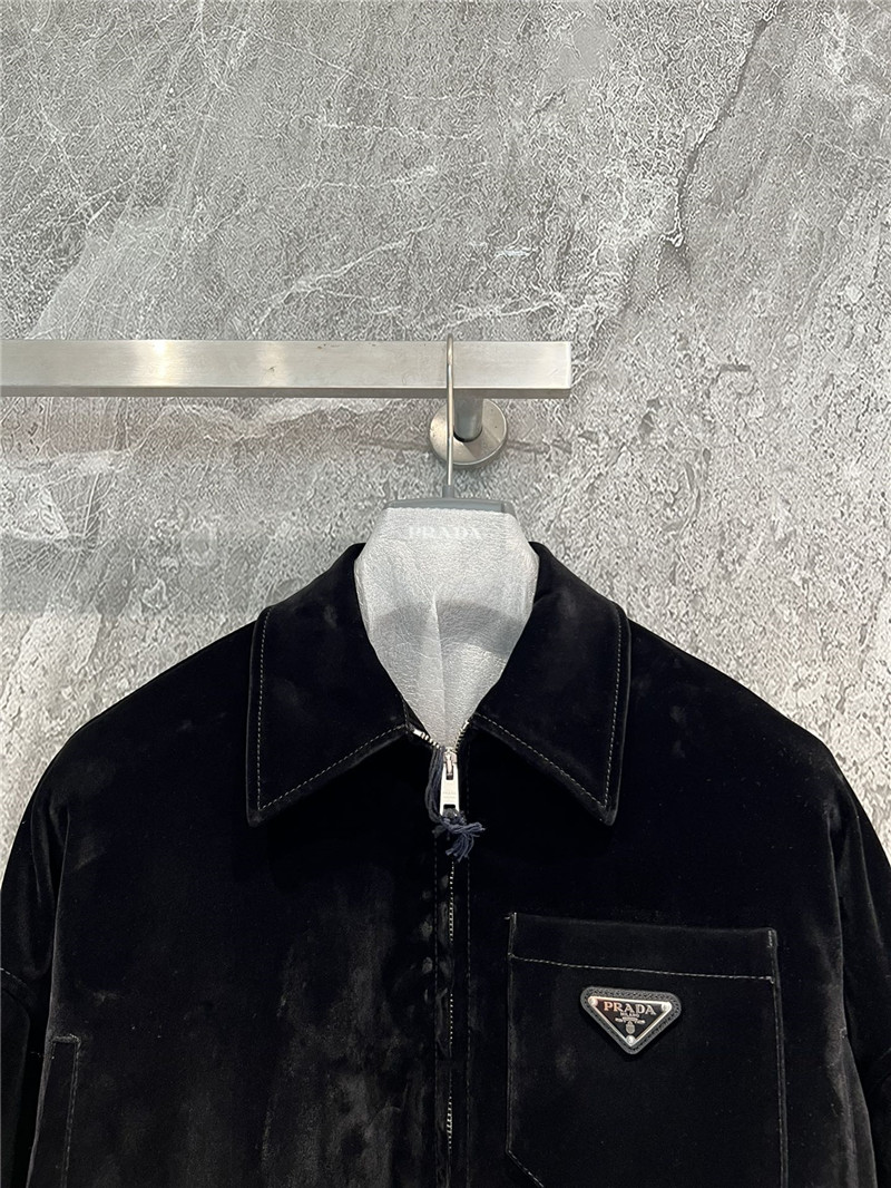 Prada Velvet Short Jacket