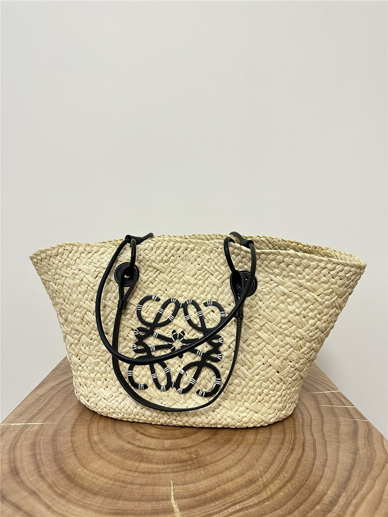 L0ew* anagram basket bag black