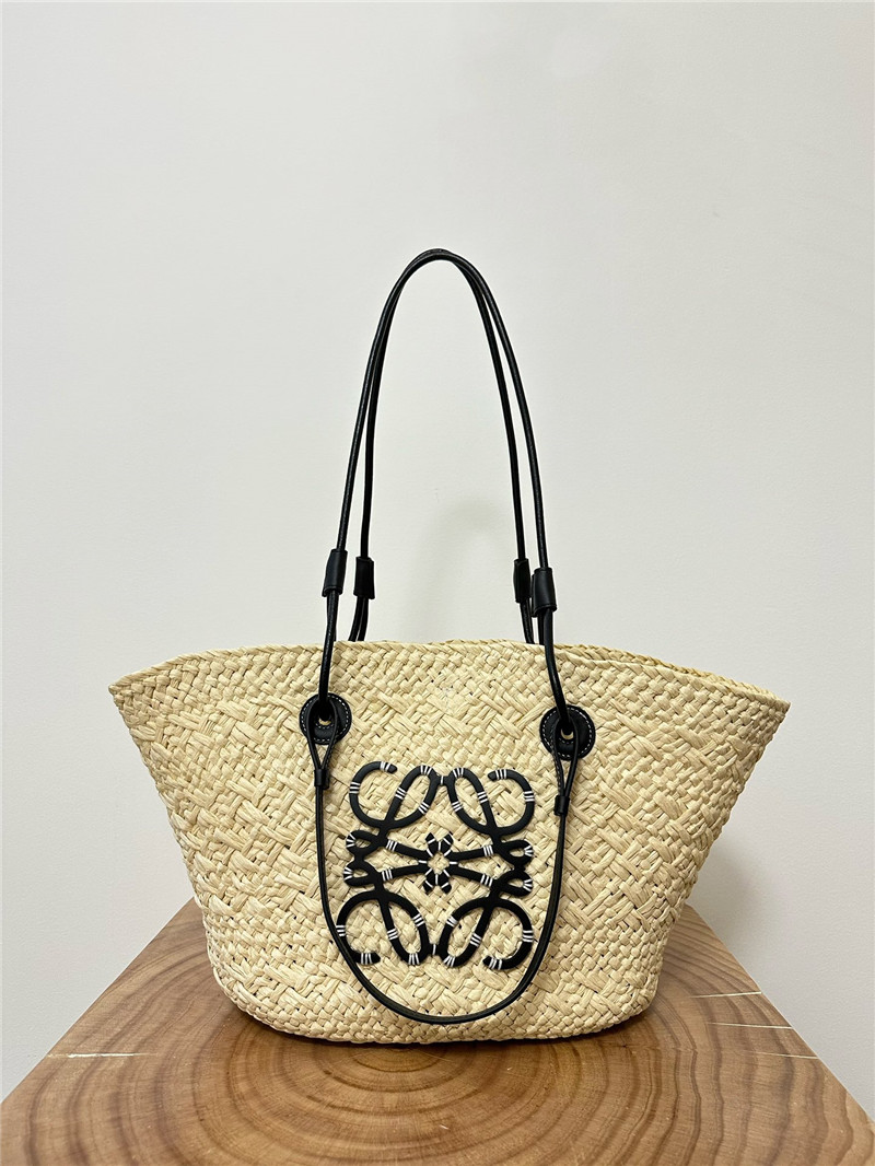 L0ew* anagram basket bag black