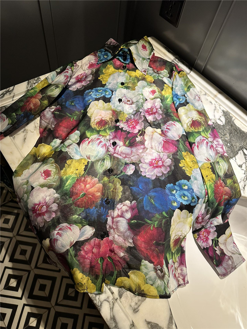 Dolce & Gabbana D&G silk printed shirt