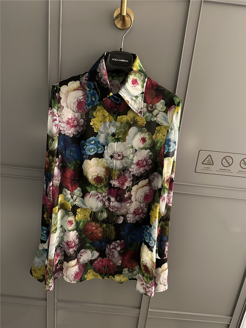Dolce & Gabbana D&G silk printed shirt