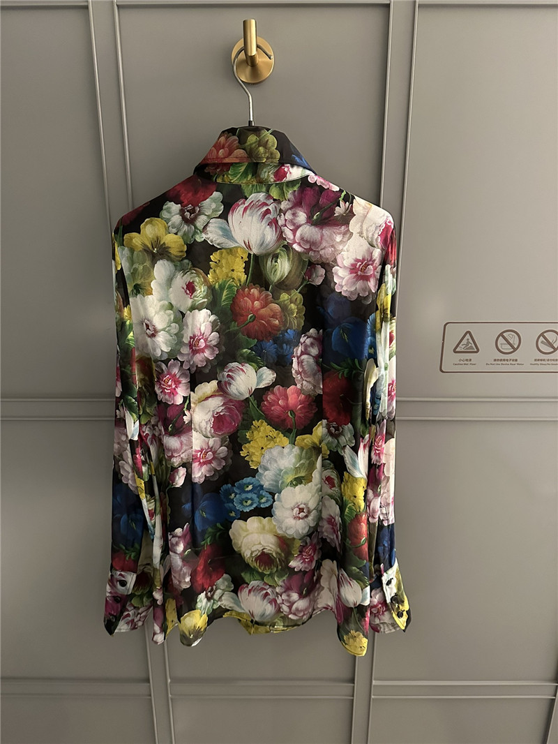 Dolce & Gabbana D&G silk printed shirt