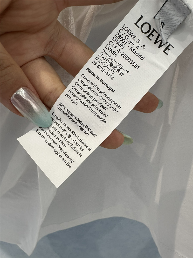 Loewe Gradient Logo Short Sleeve T-Shirt