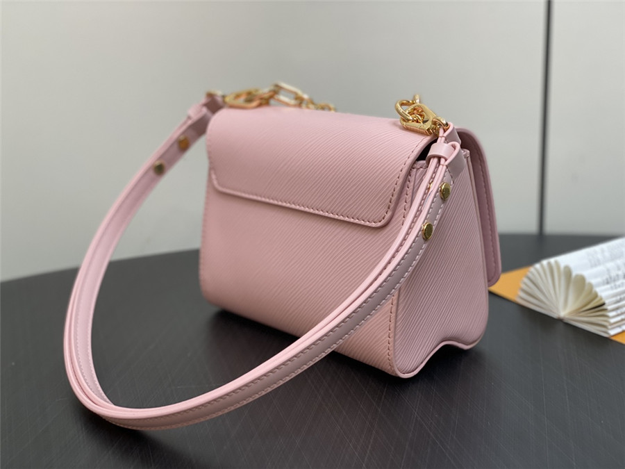 l0vis Vvtt0n lv twist pm epi leather bag