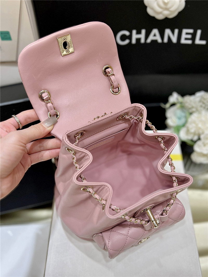 Ch**el duma backpack caviar pink