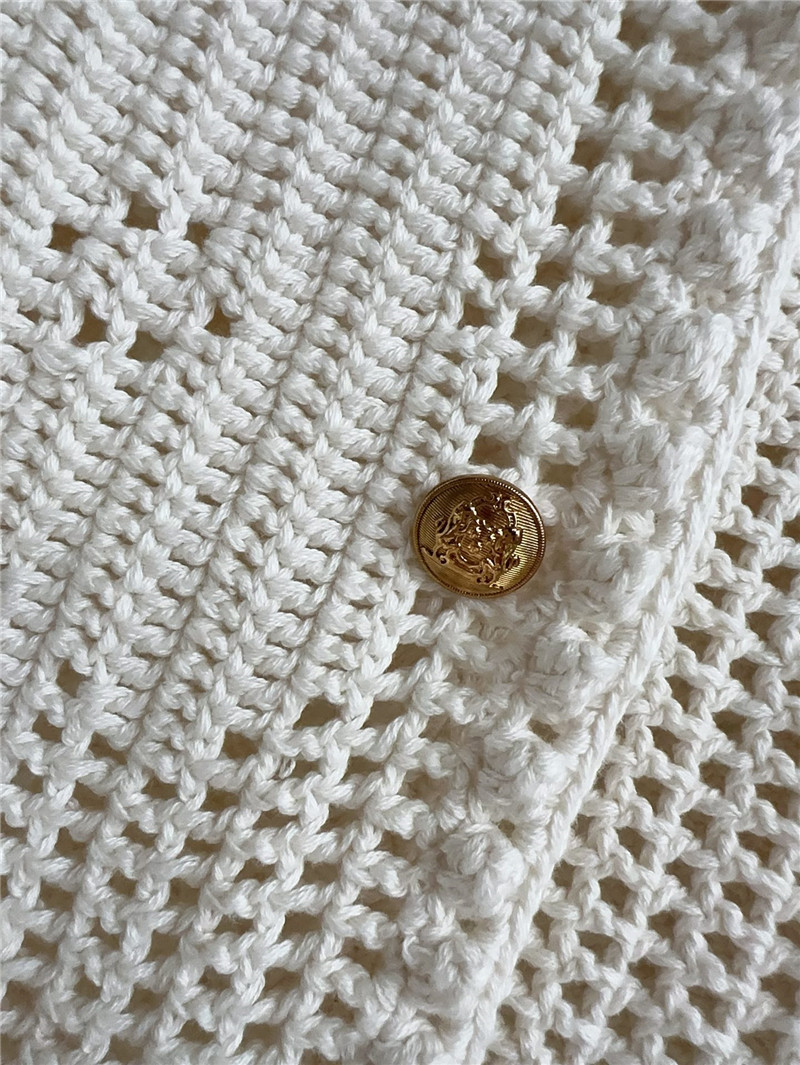 Ce1i*e floral crocheted cardigan