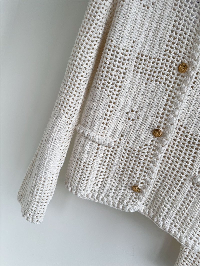 Ce1i*e floral crocheted cardigan