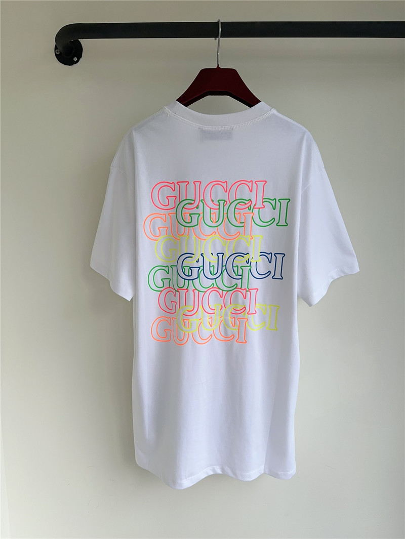 Gvc*1 classic monogrammed short sleeve t-shirt