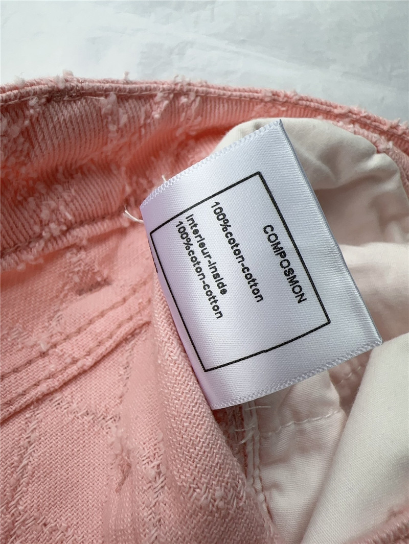 Miumiu embroidered jacquard straight leg jeans