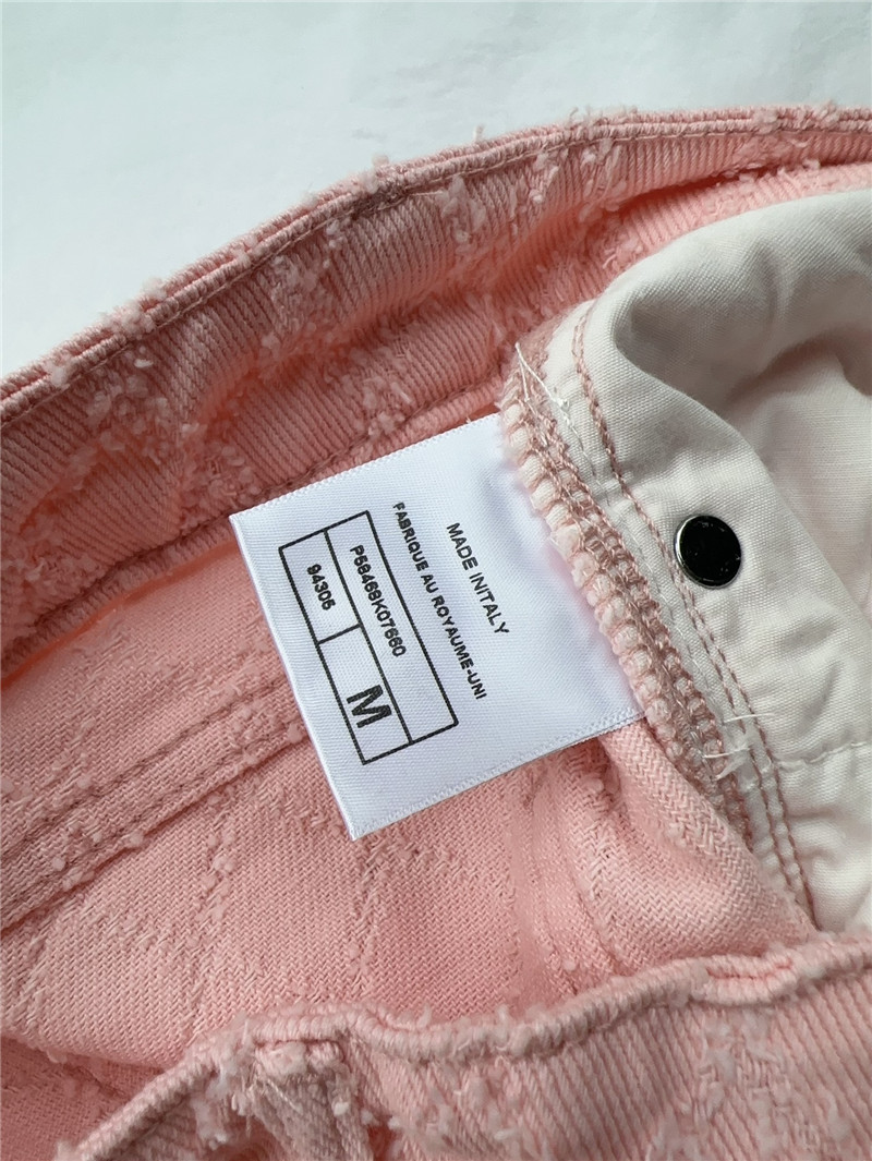 Miumiu embroidered jacquard straight leg jeans