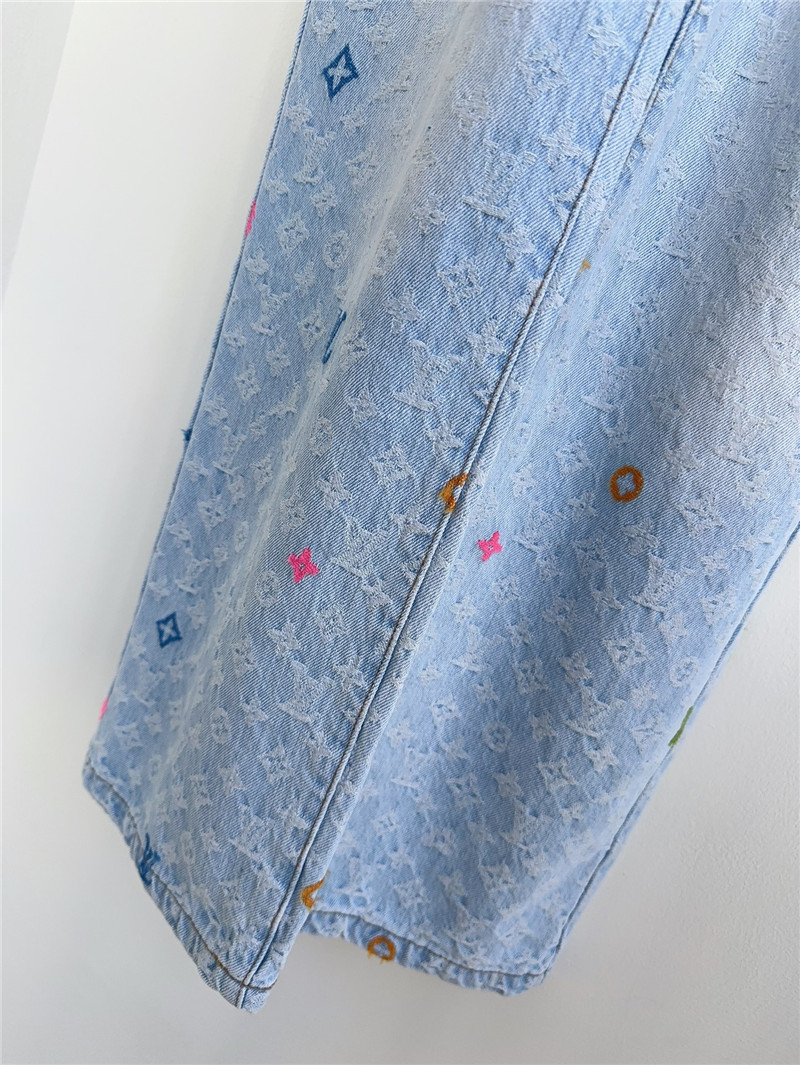 l0vis Vvtt0n lv full logo bandage jeans