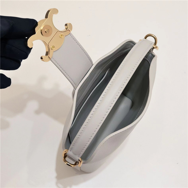 Ce1i*e mini bucket bag in beige