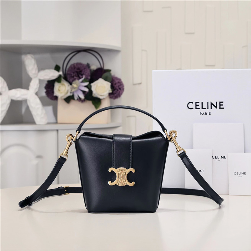 Ce1i*e mini bucket bag in black