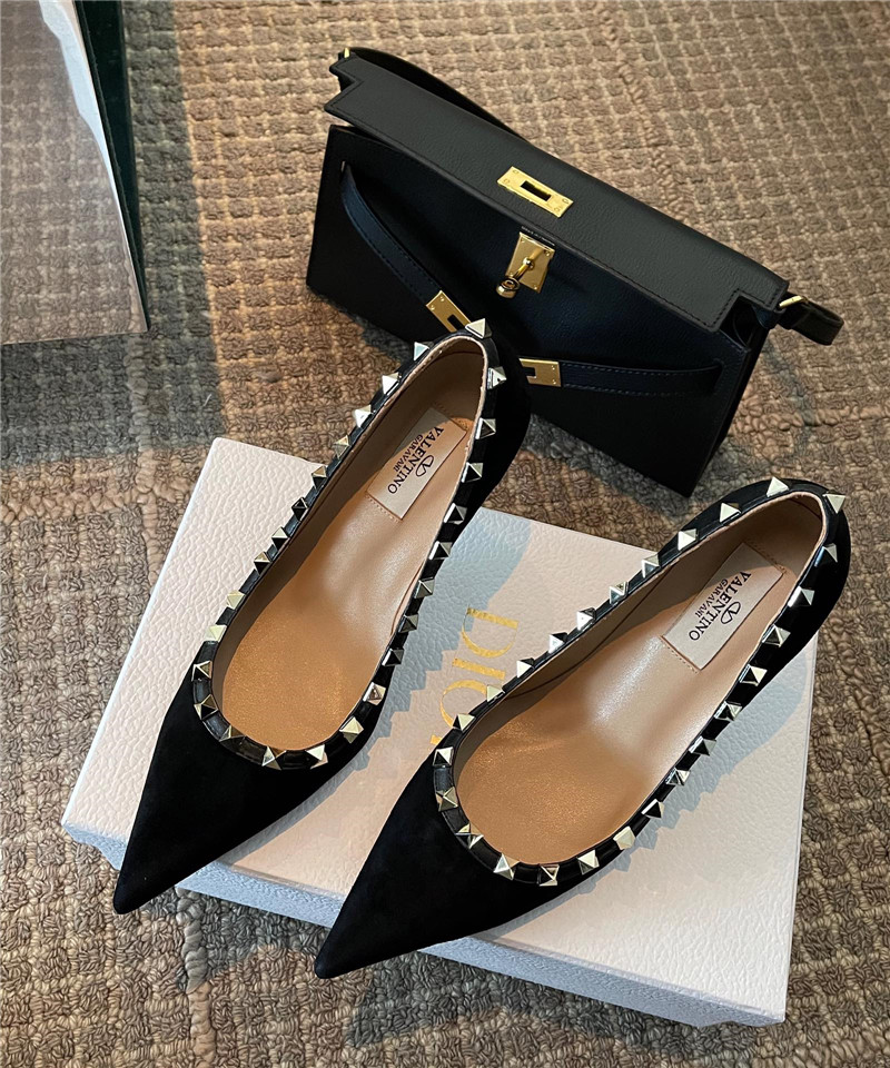 valentino rivet elegant high heels