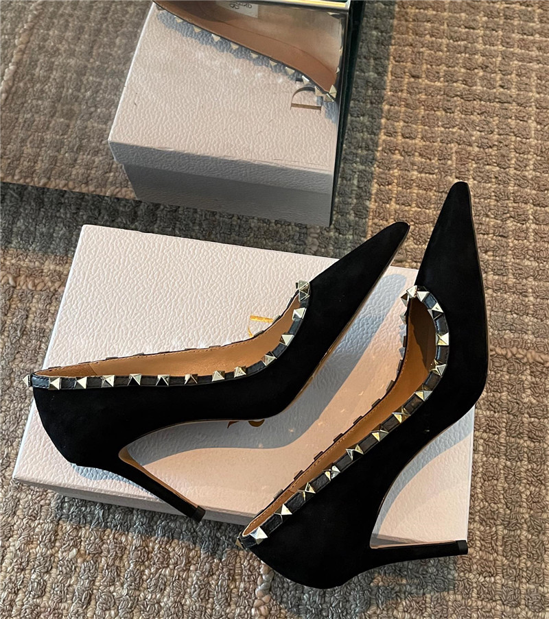 valentino rivet elegant high heels