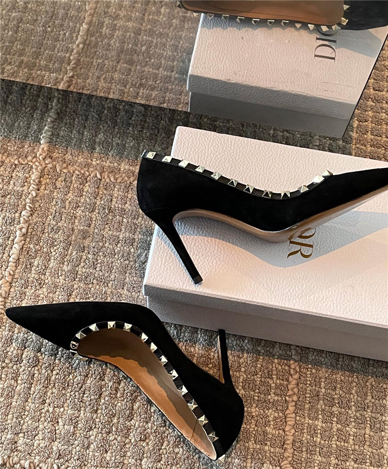 valentino rivet elegant high heels