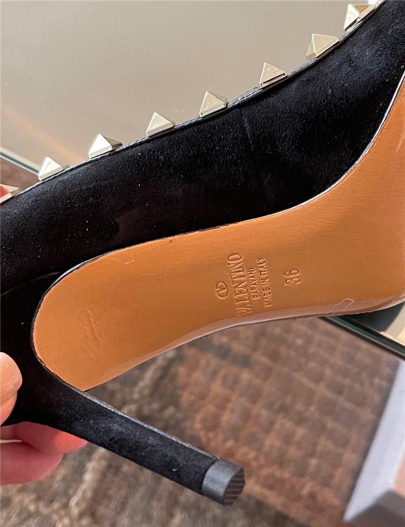 valentino rivet elegant high heels