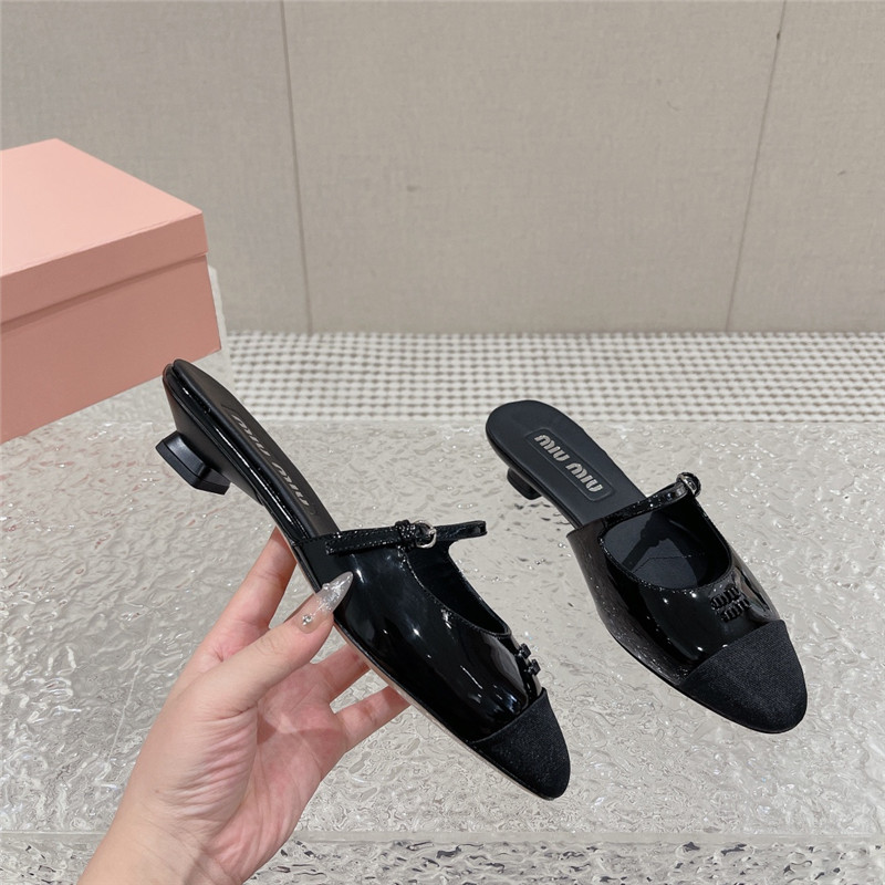 miumiu new half slippers