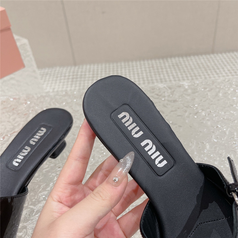 miumiu new half slippers