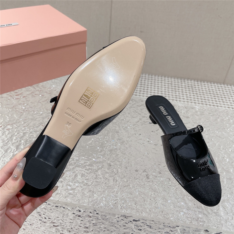 miumiu new half slippers