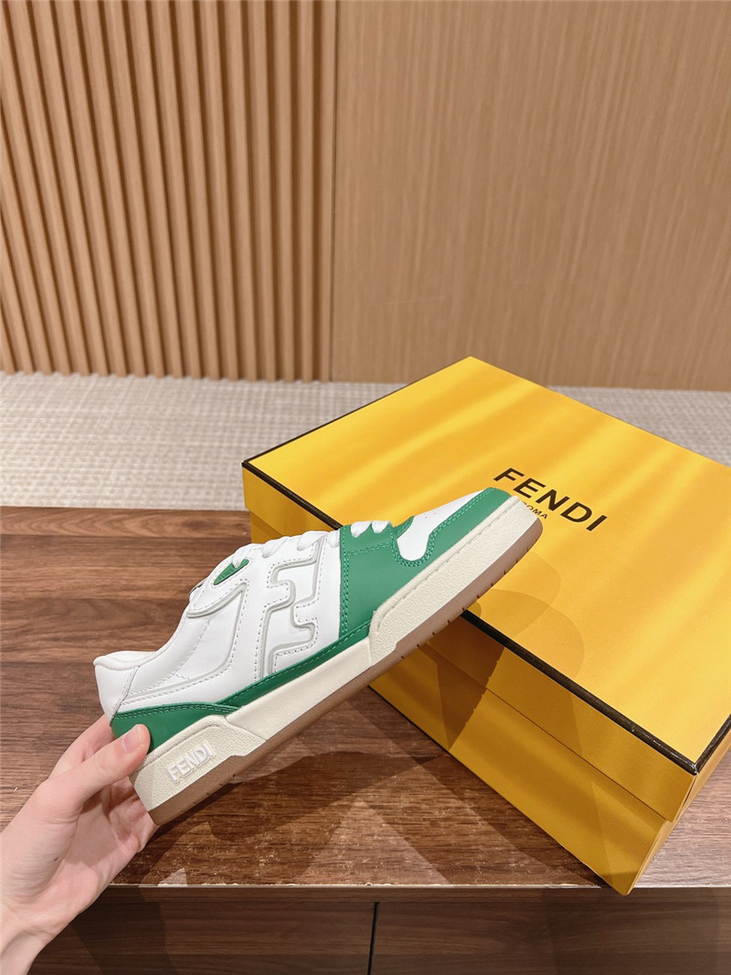 F**di logo women’s sneakers in green