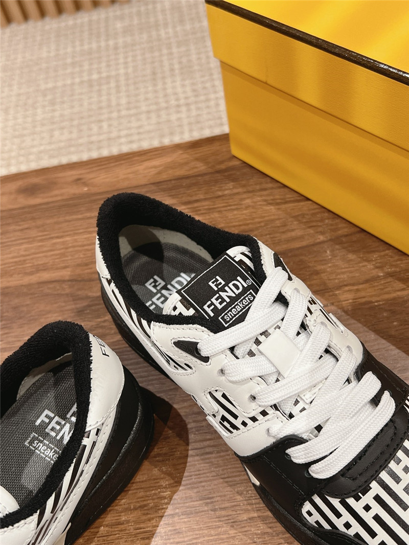 F**di logo women’s sneakers in black