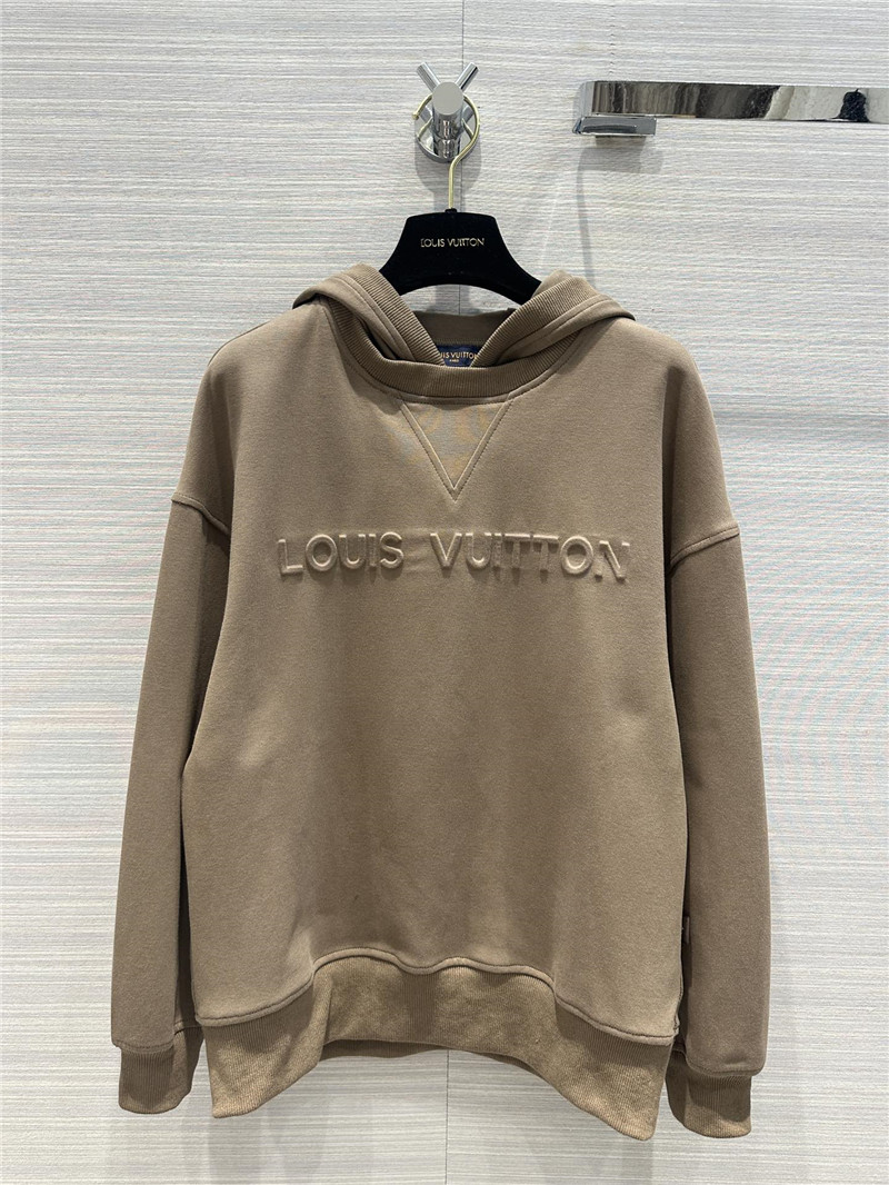 l0vis Vvtt0n lv hooded logo sports sweatshirt suit