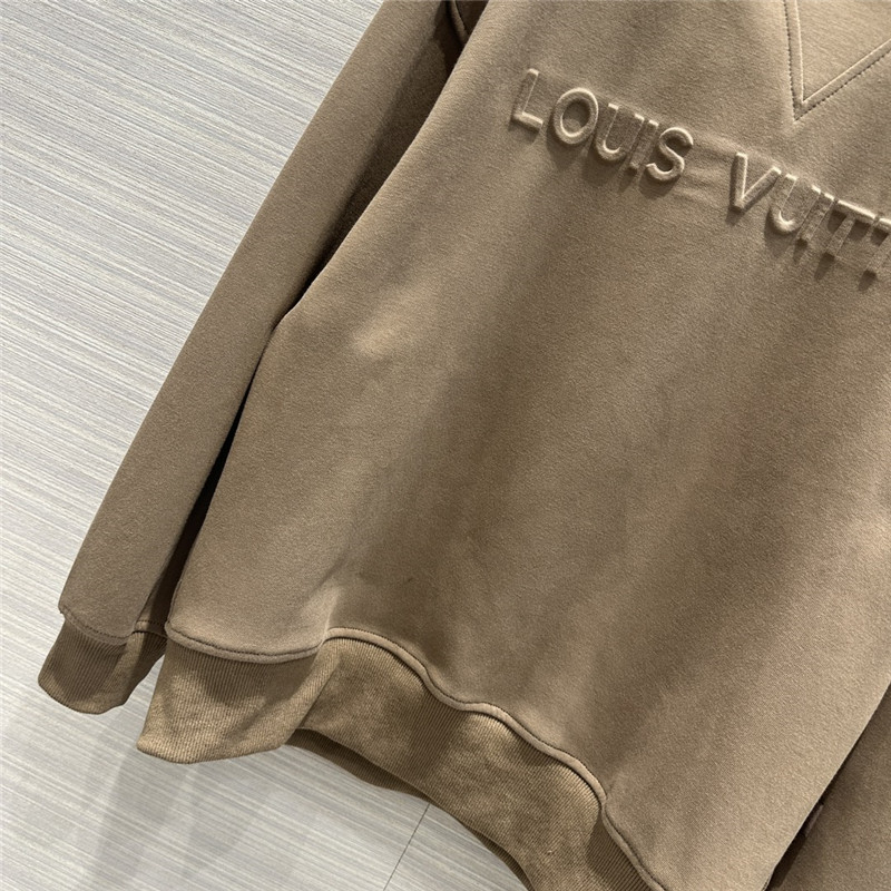 l0vis Vvtt0n lv hooded logo sports sweatshirt suit
