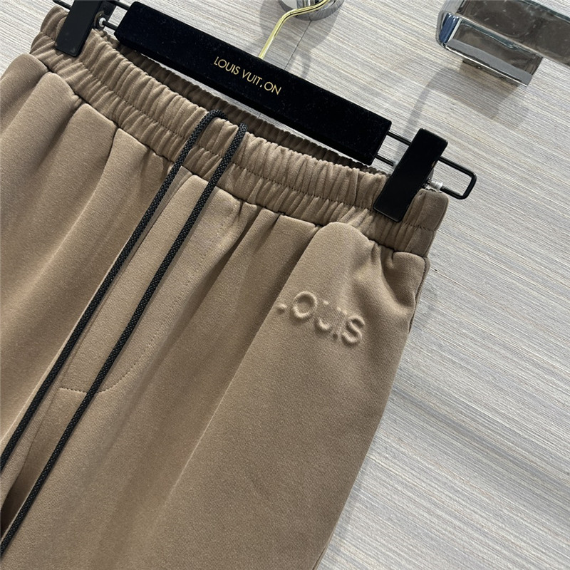 l0vis Vvtt0n lv hooded logo sports sweatshirt suit