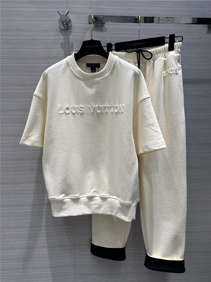 Louis Vuitton LV Short-Sleeved Sports Suit