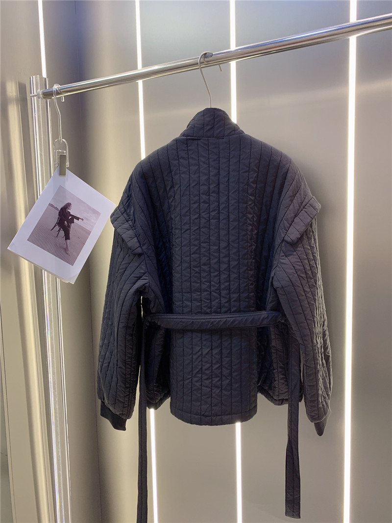 Y51 stand collar padded jacket